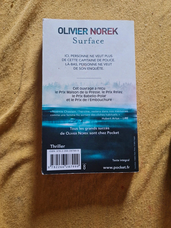 Surface, Olivier Norek