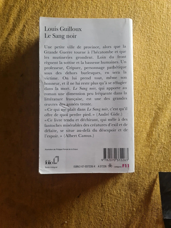 Le sang noir, Louis Guilloux