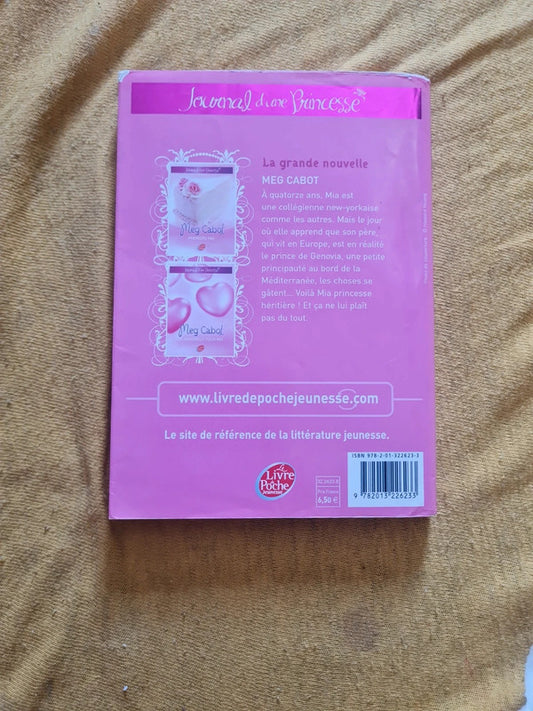 Journal d'une princesse, la grande nouvelle, Meg Cabot