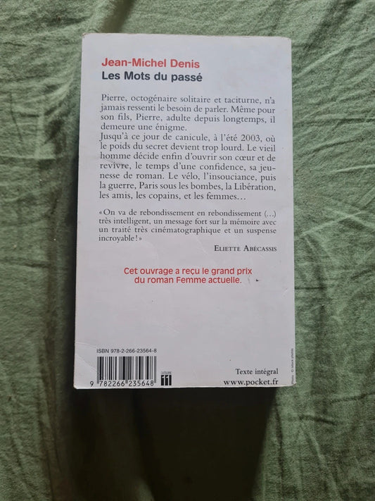 Les mots du passé, Jean Michel Denis