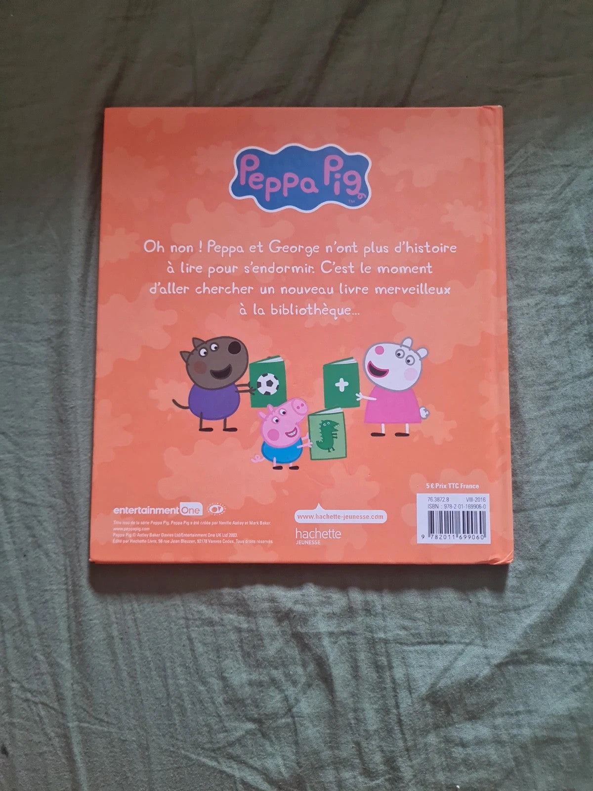 Peppa pig , Peppa va à la bibliothèque