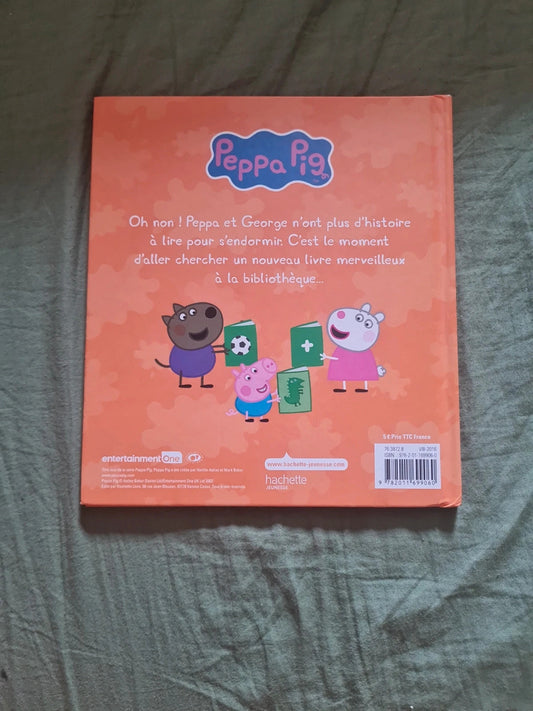 Peppa pig , Peppa va à la bibliothèque