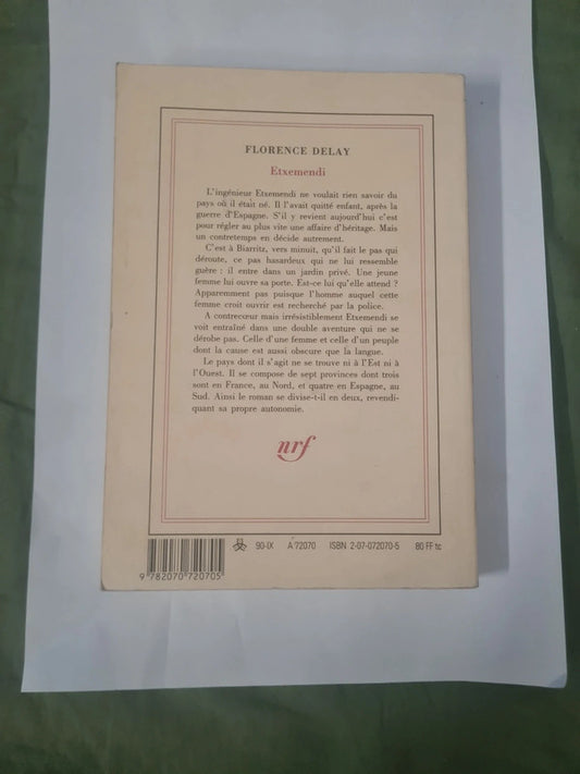 Etxemendi , Florence Delay