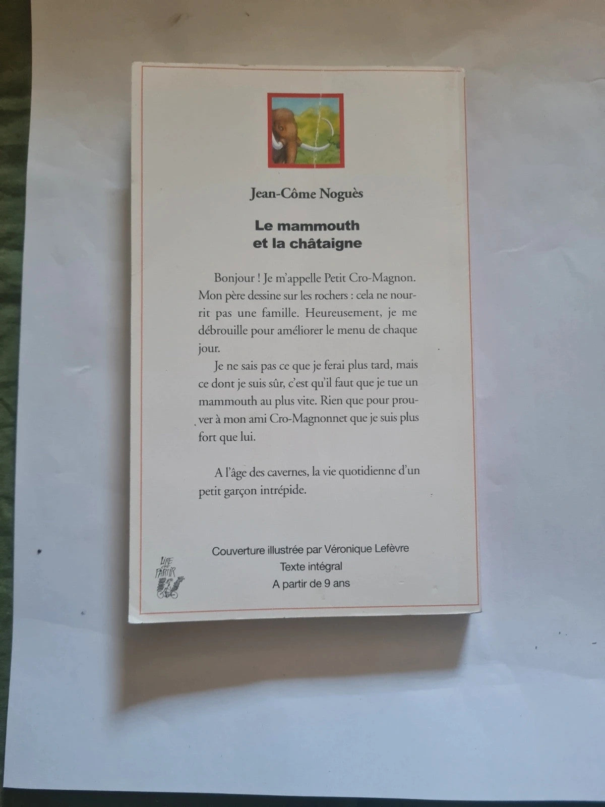 Le mammouth et la châtaigne, Jean Côme Noguès