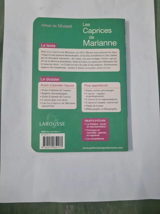 Les caprices de Marianne, Alfred de Musset
