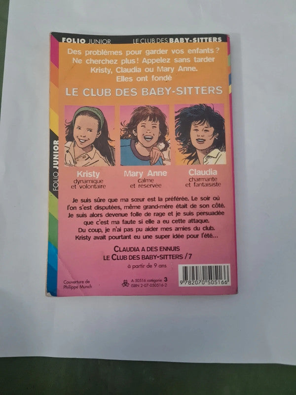 Claudia a des ennuis, Ann M . Martin