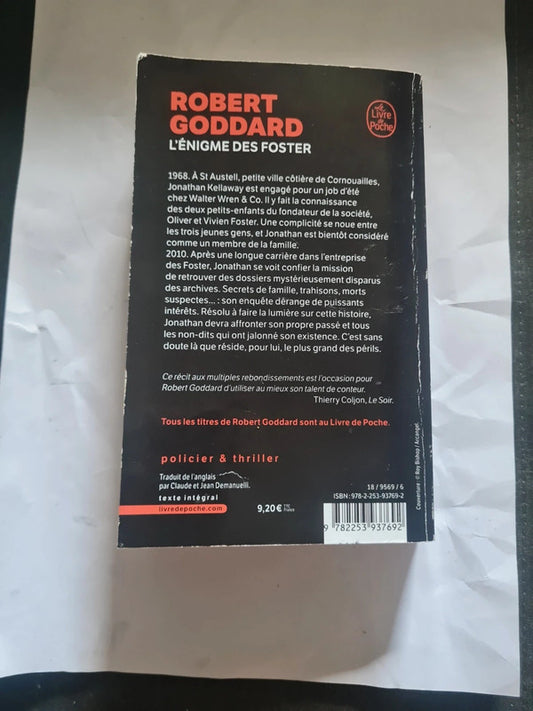 L'énigme des Foster, Bernard Goddard