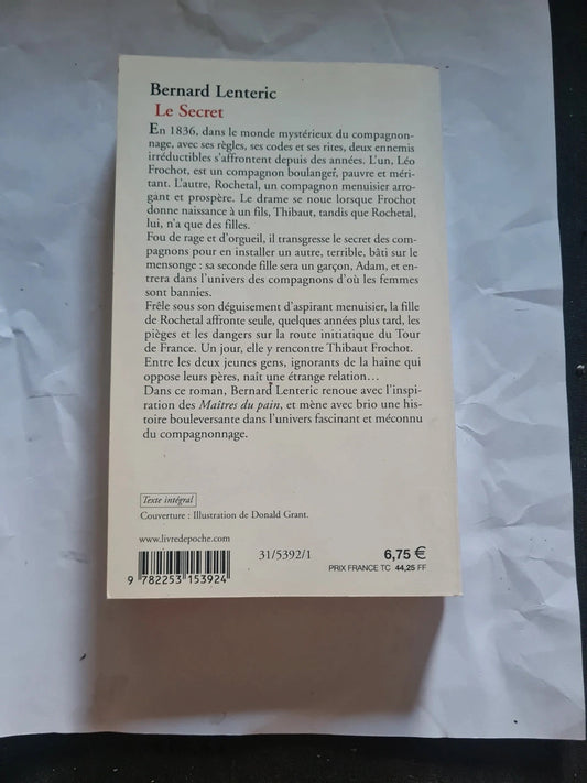 Le secret, Bernard Lenteric