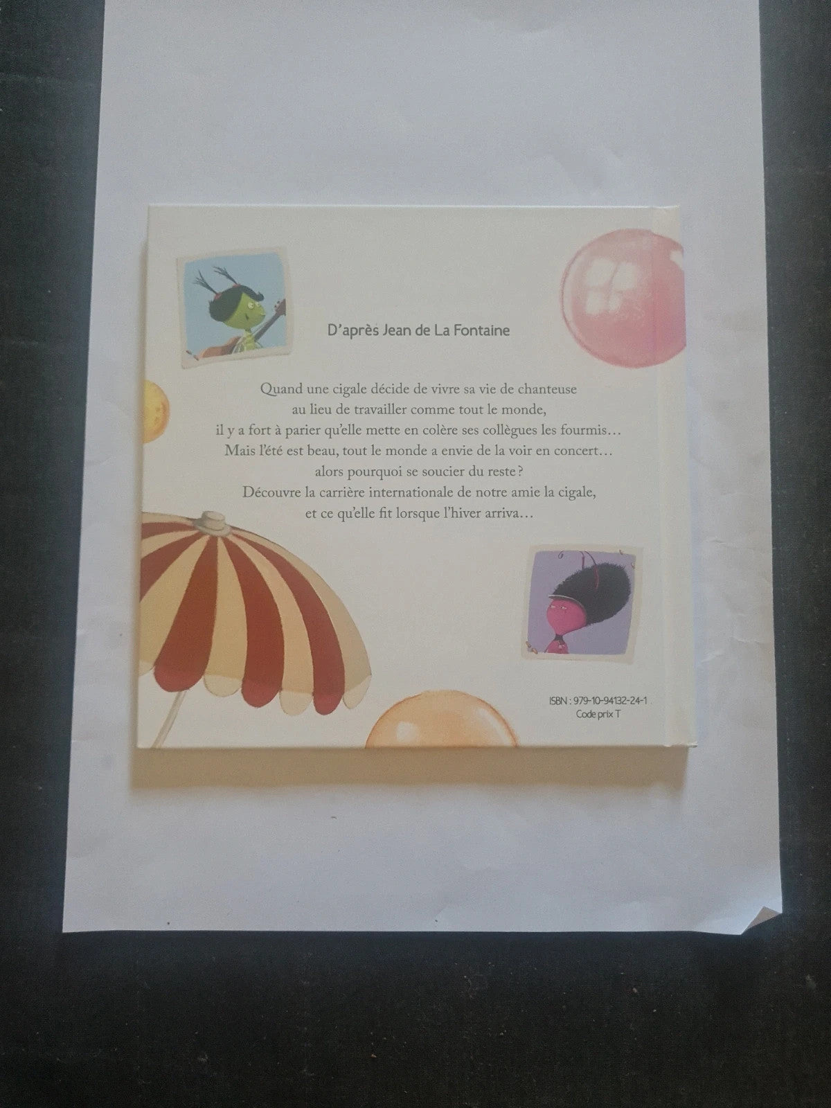 Les Petits secrets des fables , la cigale et la fourmi , Alexandre Jardin, Fred Multier