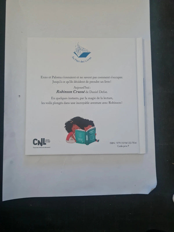 Une aventure avec Robinson crusoe, Katherine Pancol, Lespeli