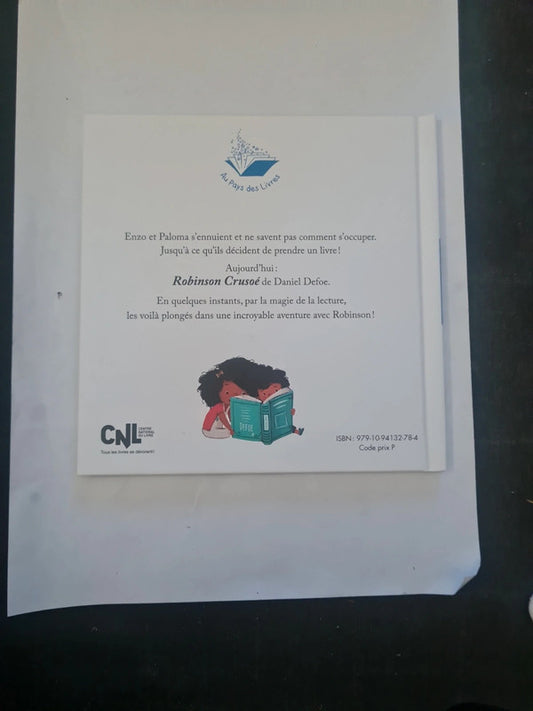 Une aventure avec Robinson crusoe, Katherine Pancol, Lespeli