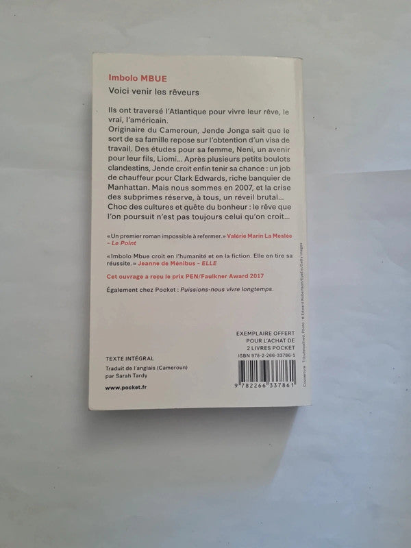Voici venir les rêveurs , Imbolo Mbue