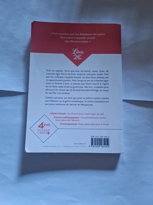 Pierre et Jean, Maupassant