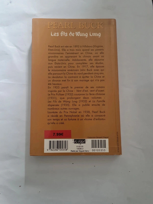 Les fils de Wang Lung , Pearl Buck