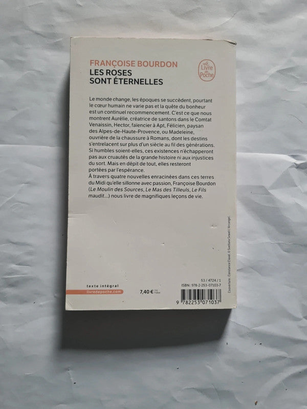 Les roses sont éternelles , Françoise Bourdon