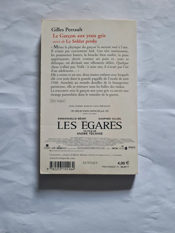 Le garçon aux yeux gris + Le soldat perdu , Gilles Perrault