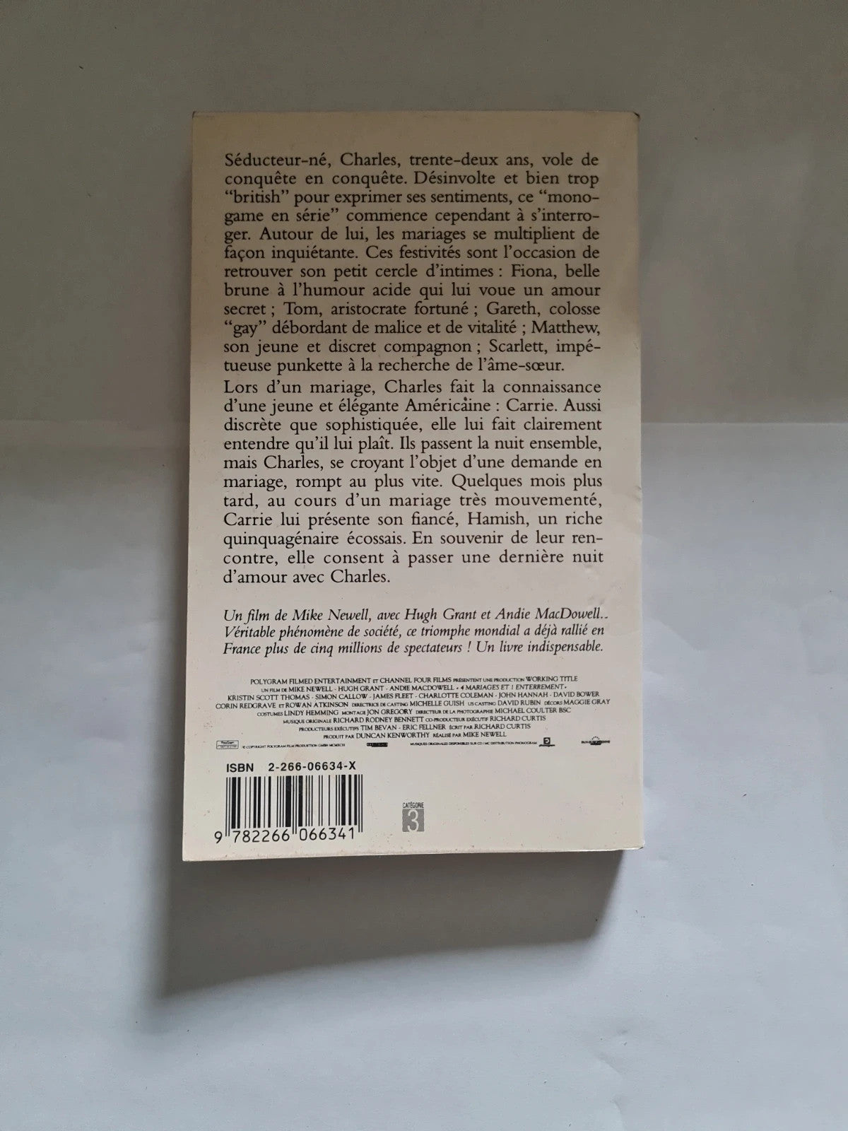 4 mariage et 1 enterrement, 5 bonnes raisons pour rester célibataire, Philip O'Connor