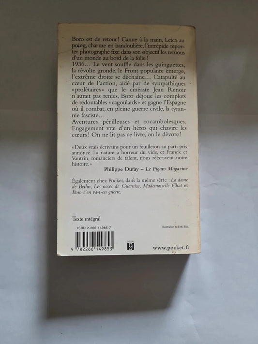 Le temps des cerises , les aventures de Boro reporter photographe, Franck et Vautrin