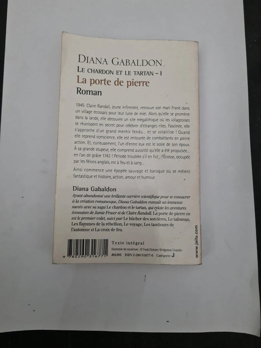 Le chardon et le tartan T1 la porte de pierre, Diana Gabaldon