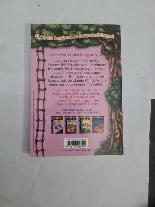 La cabane magique T19 , au secours des kangourou, Mary Pope Osborne