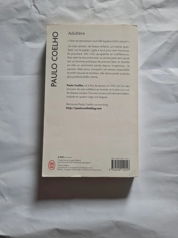 Adultère, Paulo Coelho