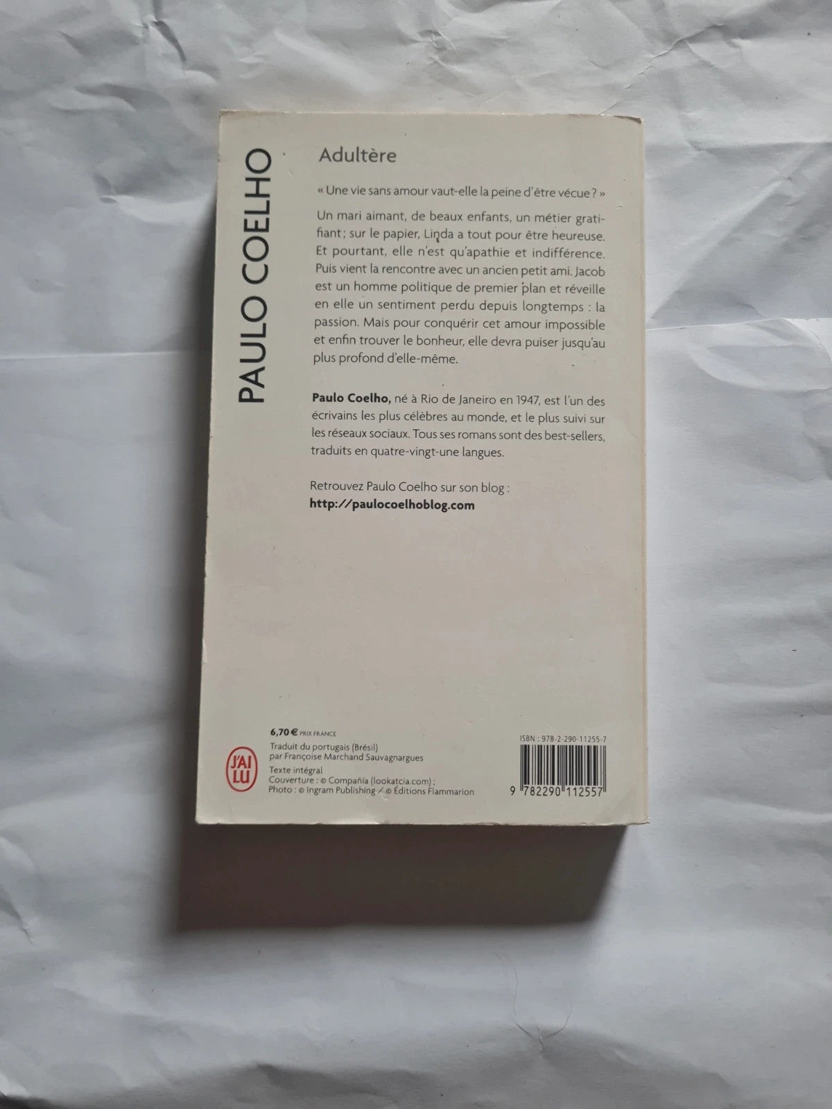 Adultère,  Paulo Coelho