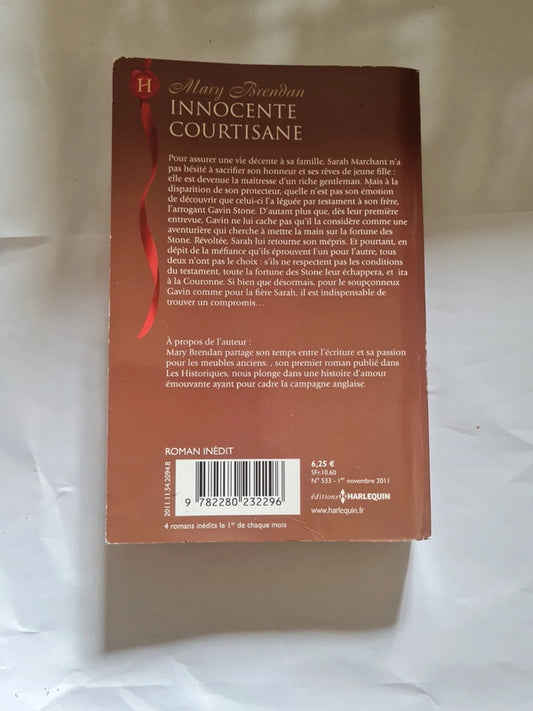 Innocente courtisane, Mary Brendan