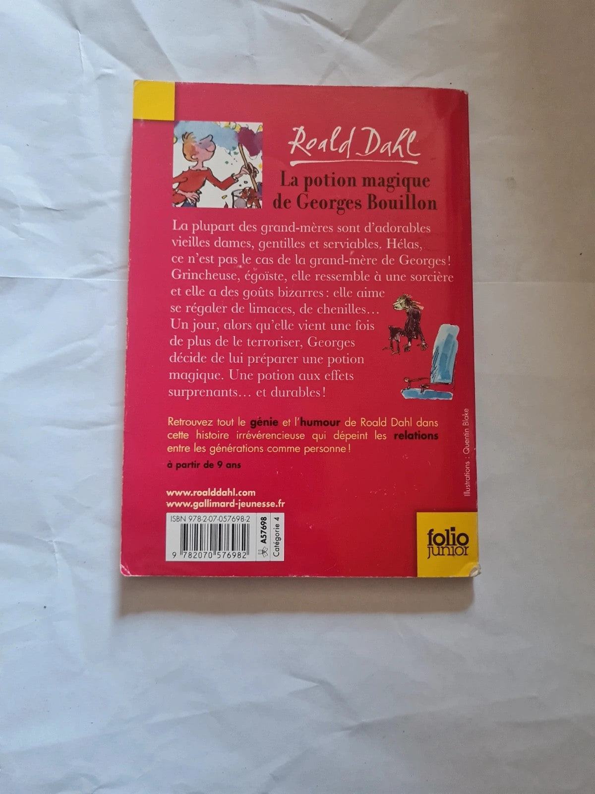 La potion magique de Georges Bouillon , Roald Dahl