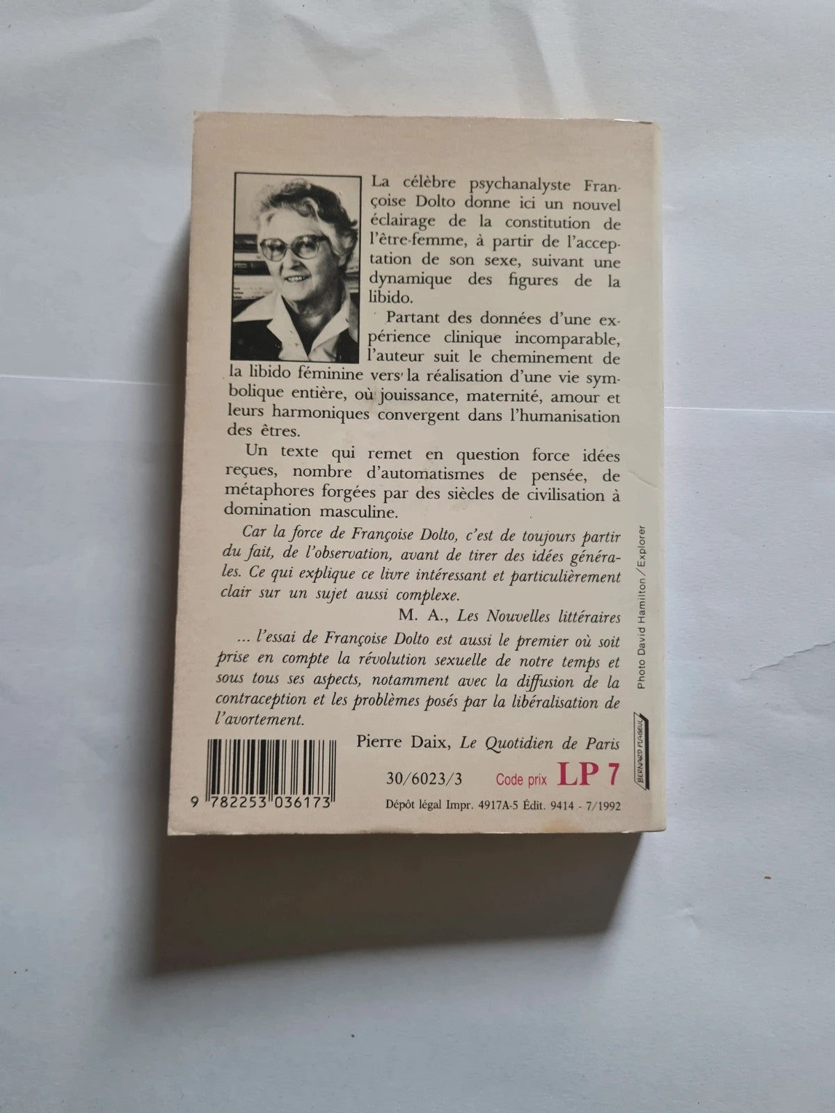 Sexualité féminine , libido, érotisme, frigidité , Françoise Dolto