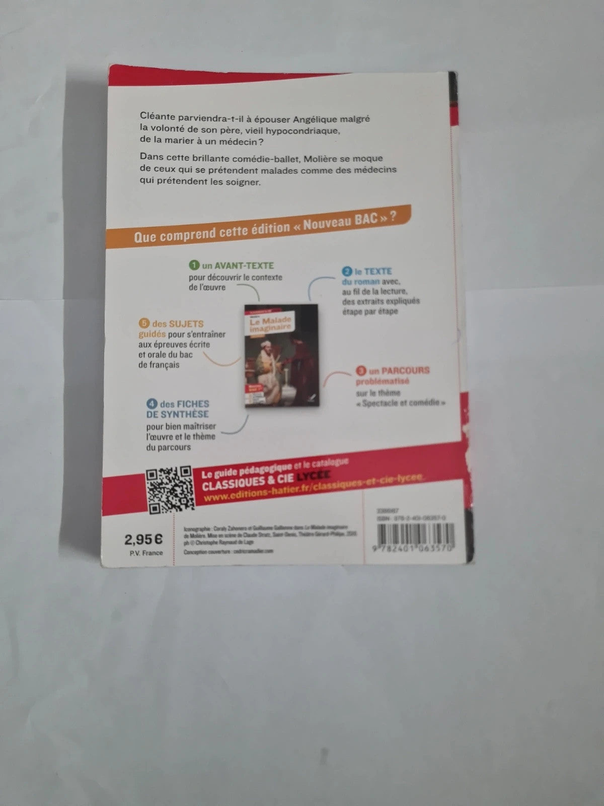 Le Malade imaginaire, Molière, classique lycée