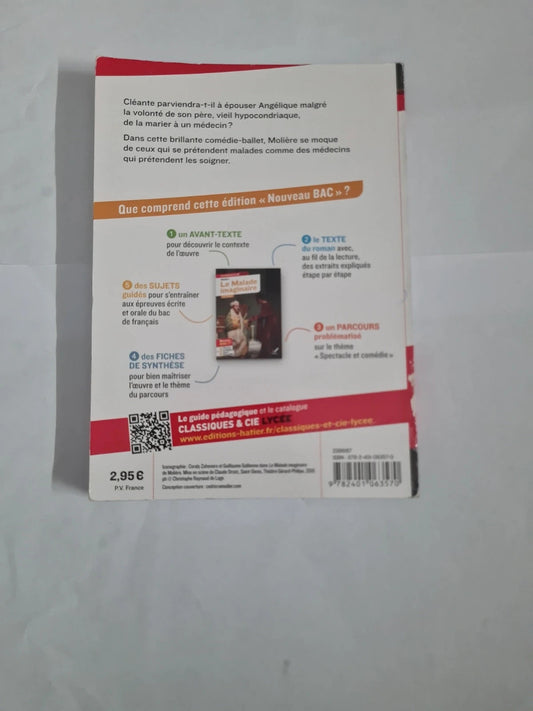 Le Malade imaginaire, Molière, classique lycée