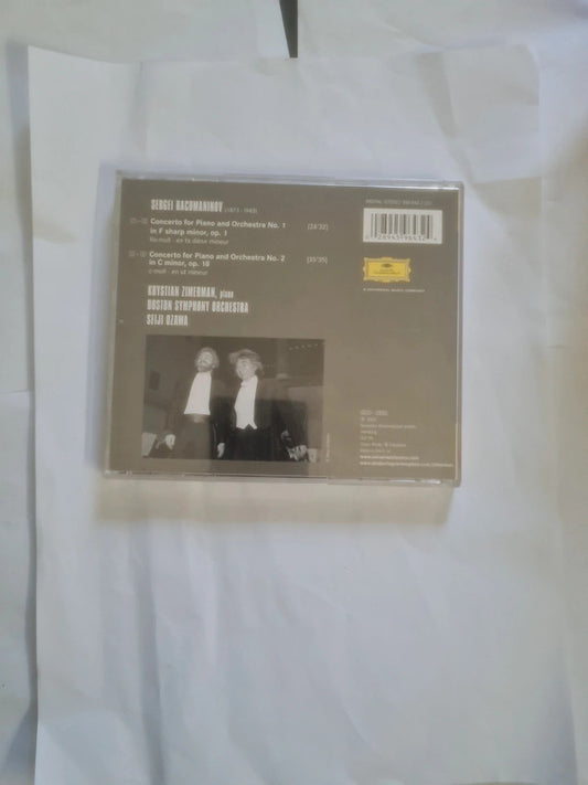 Rachmaninov- Krystian Zimerman, Boston Symphony Orchestra, Seiji Ozawa Piano Concertos N° 1 & 2