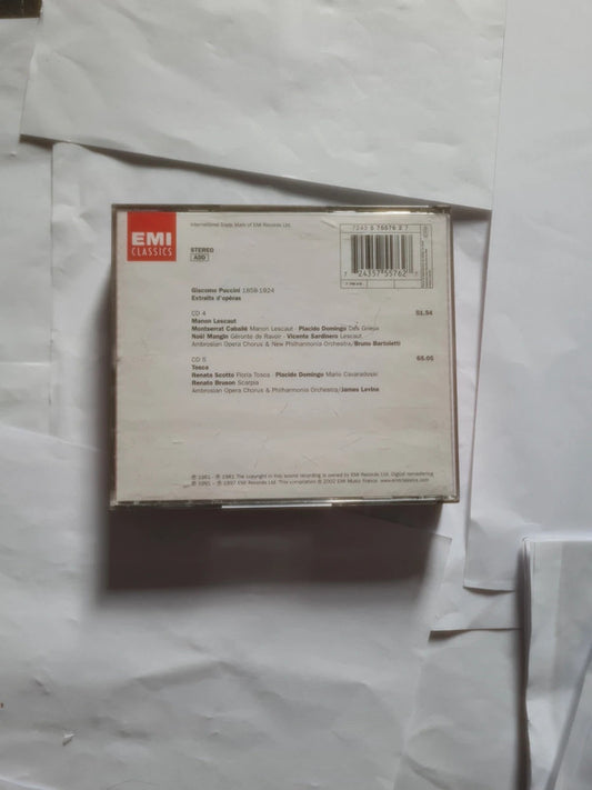 Puccini , Manon Lescaut , Tosca