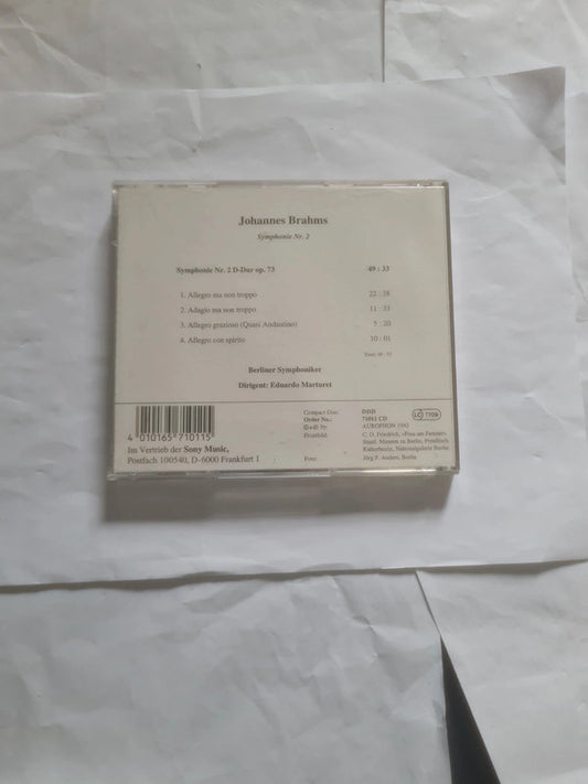 Johannes Brahms
Symphonie Nr. 2 D-Dur op. 73