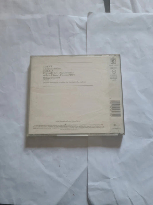 Philippe Entremont, Liszt Liebestraum , Falla , Ritual Fire Dance And Other Piano Favourites