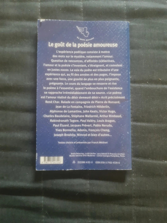 Le goût de la poésie amoureuse