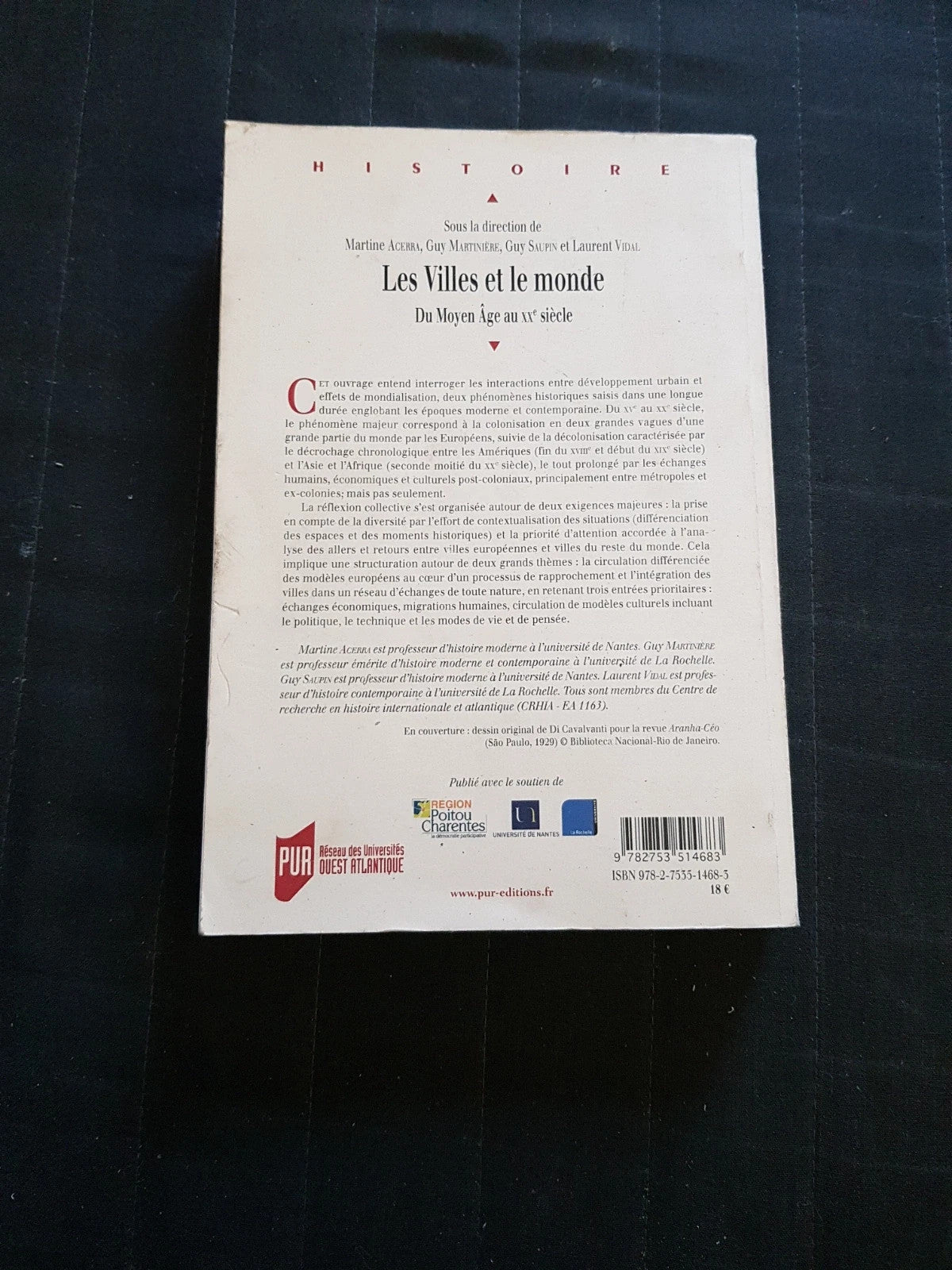Les villes et le monde, du moyen-âge au XXe siècle