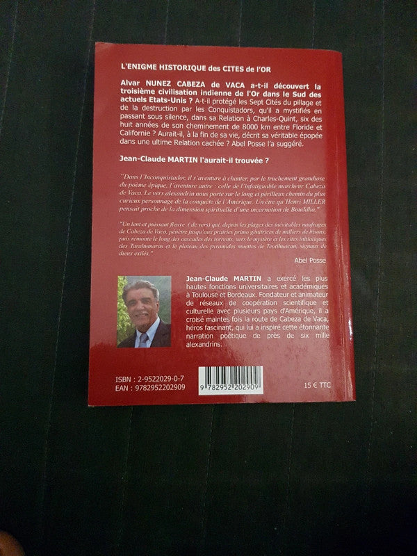 L'inconquistador, le poème épique de Cabeza De Vaca