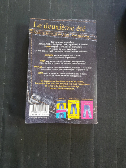 Quatre filles et un jean, le deuxième été Ann Brashares