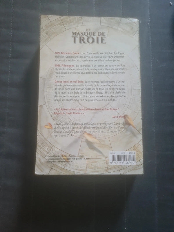 Le masque de Troie, David Gibbins
