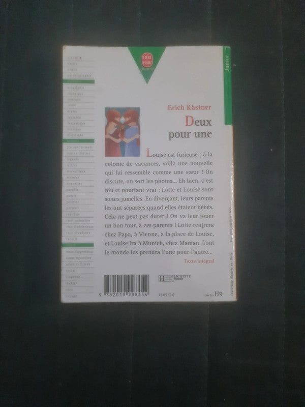 Deux pour une , Erich Kastner , 12