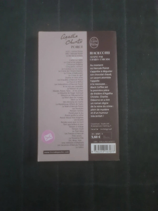 Black Coffee, Agatha Christie, Charles Osborne