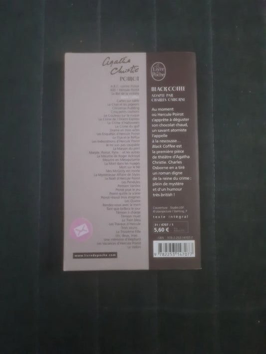 Black Coffee, Agatha Christie, Charles Osborne