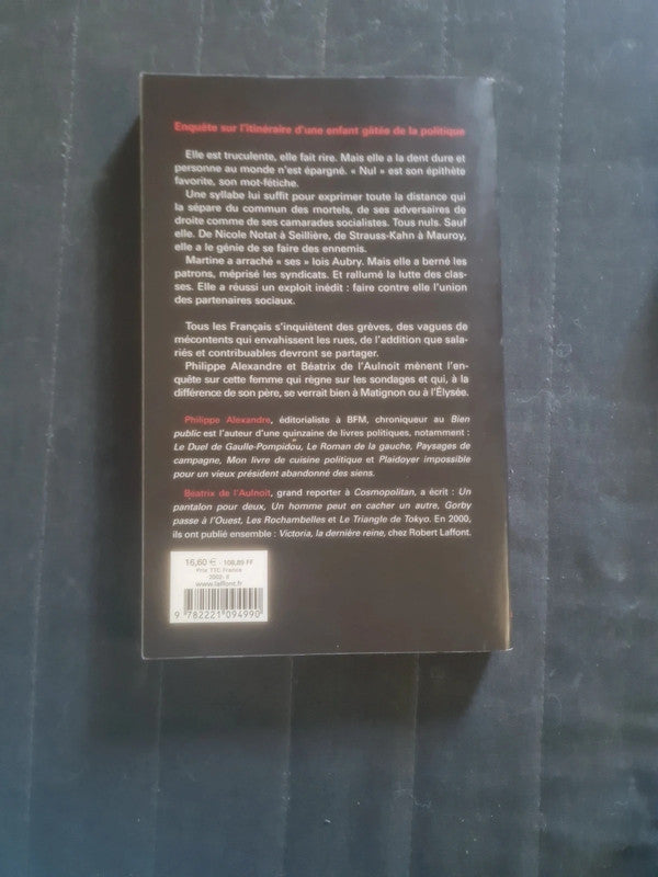 La dame des 35 heures, Philippe Alexandre, Beatrix de L'aulnoit