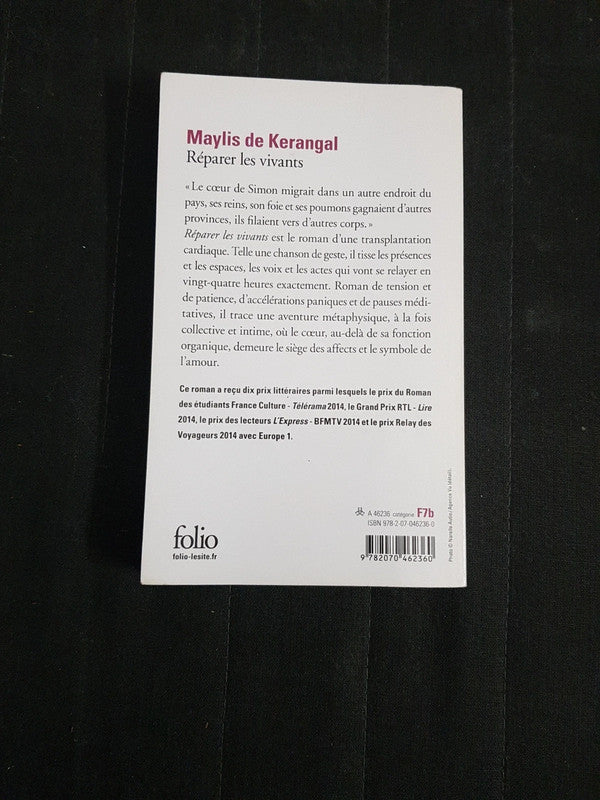 Réparer les vivants , Maylis de Kerangal
