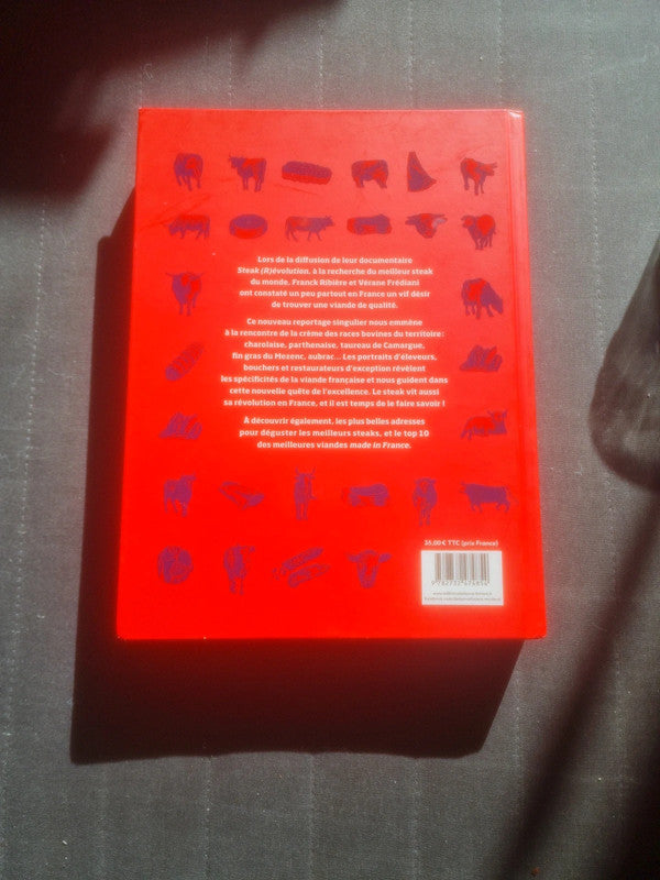 Livre occasion – Steak in France, Franck Ribiere, Verane Frediani