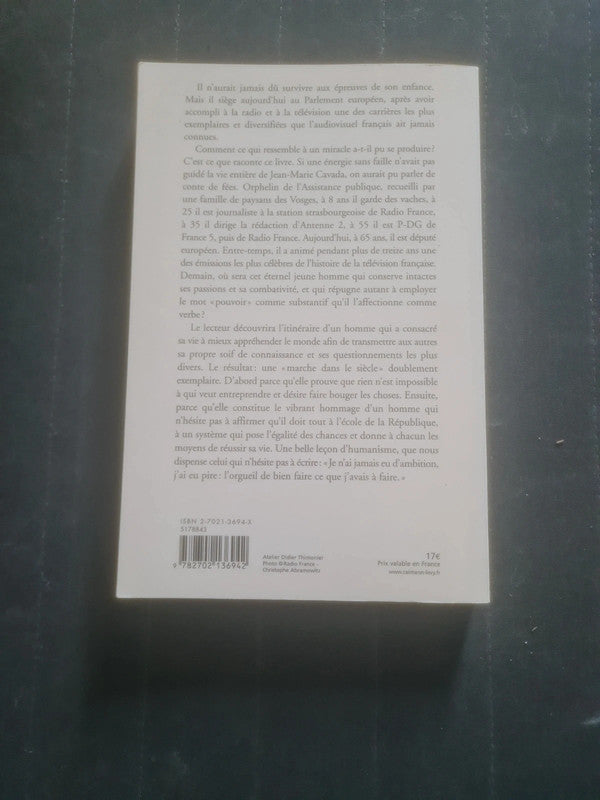Une marche dans le siècle, Jean Marie Cavada