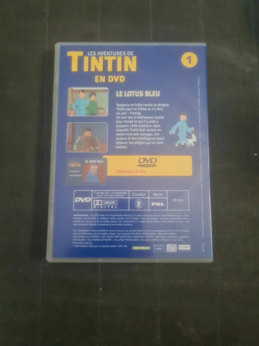 Dvd Les aventures de Tintin 1 le lotus bleu