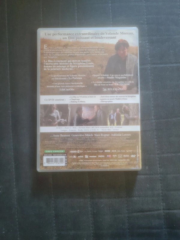 Dvd Séraphine, Yolande Moreau, Ulrich Tukur , Martin Provost