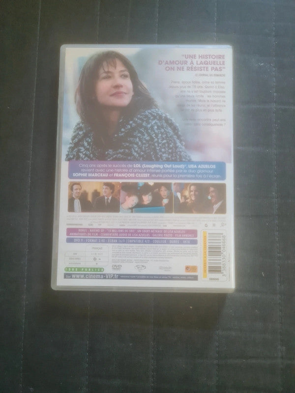 Dvd une rencontre, Sophie Marceau , François Cluzet, Lisa Azuelos